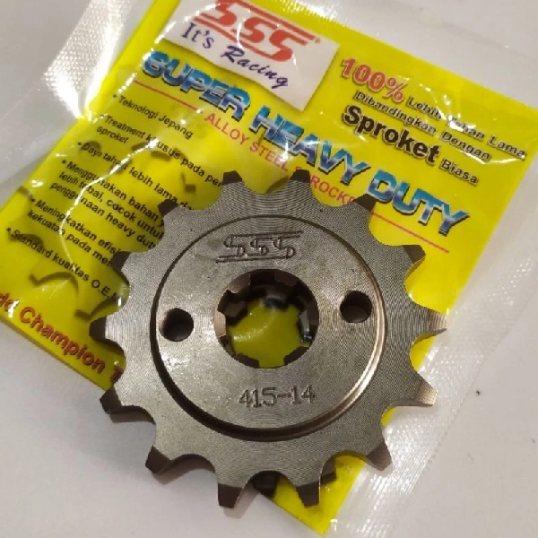 SSS Gear Depan Smash Shogun Supra
