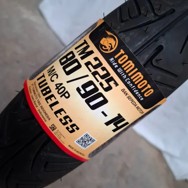 TOMIMOTO Ban Tubeless 80/90-14 TM225