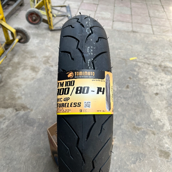 TOMIMOTO Ban Tubeless 100/80-14 TM100