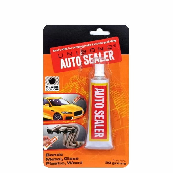 UNIBOND Auto Sealer Hitam 30gr