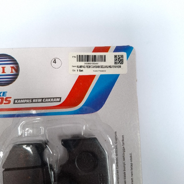 WIN Disc Pad R15 V3 Vixion R Belakang