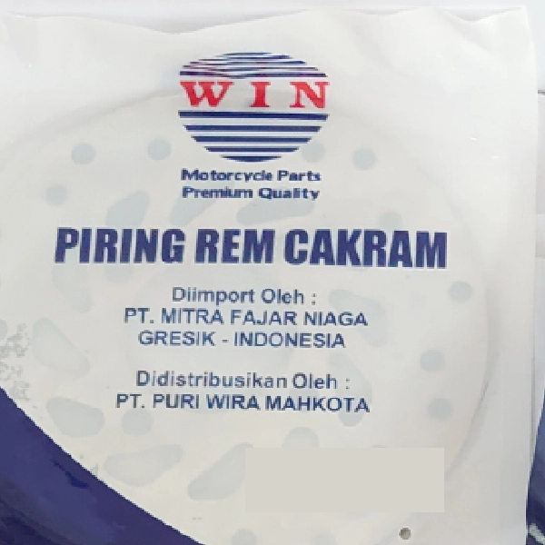 WIN Piringan Cakram Satria FU (Belakang)