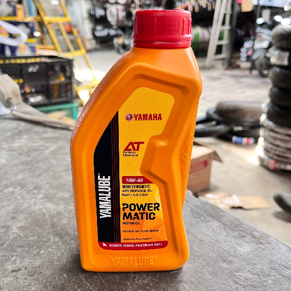 YAMALUBE Power Matic 10w40 Oli Semi Sintetis 0.8L