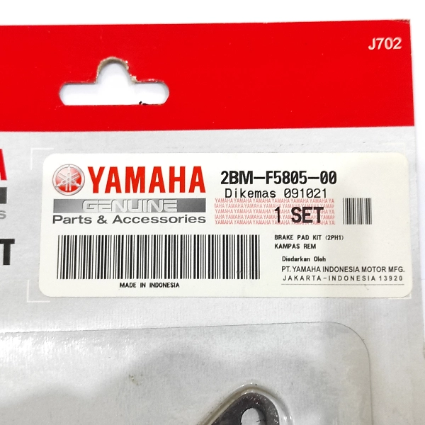 YGP Disc Pad M3 MX King Nmax Depan 2BM F5805-00
