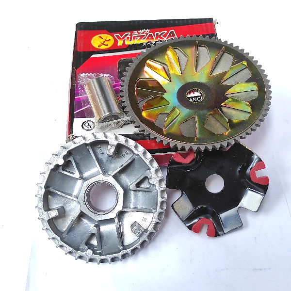 YUZAKA Movable Beat Scoopy Karbu Paket Rumah Roller KVY (Assy)